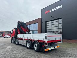 Volvo FM 460 8x2 HMF 6020 + Fly Jib, Winch