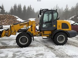 Günter Grossmann Ladowarka GG2500T telehandler with a bucket and l