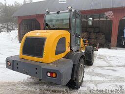 Günter Grossmann Ladowarka GG2500T telehandler with a bucket and l