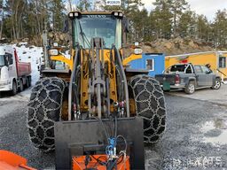 Volvo L90F wheel loader with a bucket