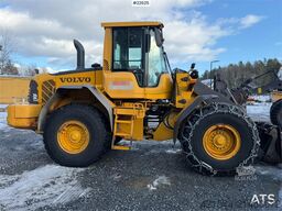 Volvo L90F wheel loader with a bucket