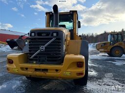 Volvo L90F wheel loader with a bucket