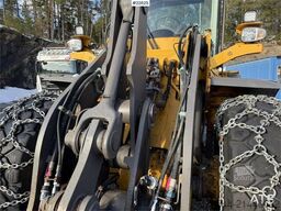 Volvo L90F wheel loader with a bucket