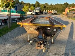 HOFFMANN Tandem Abrollkipper Kombi Anhänger Tieflader 18t