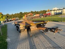 HOFFMANN Tandem Abrollkipper Kombi Anhänger Tieflader 18t