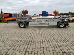 WEB-TRAILER ARA 18 Wechsel-Schlitten Container Abroller zink