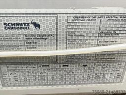 Schmitz Cargobull Mooving roof,  pallet box, DISC BRAKES, GATES, ...