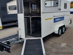  2,5 to Tandem-Anhänger Koffer Rampe hinten+vorne