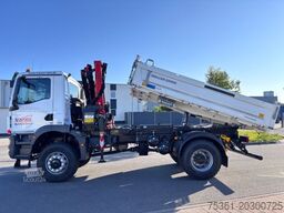 MAN TGM 18.320 4X4 BB Krankipper Palfinger PK 12.501