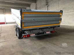 Möslein TTD13- BA Verzinkt  13 t Tandem Kipper Tiefladermit Bordwand- Aufsatz-- Neufahrzeug --