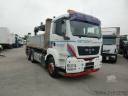 MAN TGS 26.400 3-SEITENKIPPER, 6X2-2 LENKACHSE HIAB 144ES -3DUO