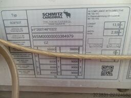 SCHMITZ CARGOBULL SCB, STANDART, 2 X LIFTACHSE