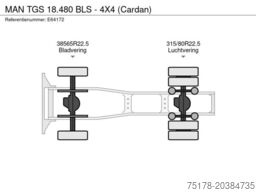 MAN TGS 18.480 BLS - 4X4 (Cardan)