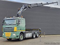DAF XF 105.460 6X2 / HIAB 37 t/m CRANE / KRAN
