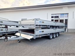 HULCO Medax 502x223x30cm 3500kg Tridem lagernd