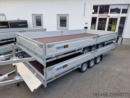 HULCO Medax 502x223x30cm 3500kg Tridem lagernd