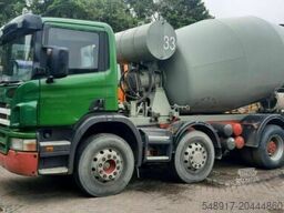 Scania P340PS 4-Achser 8x4 Betonmischer Euro:4