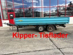 Humbaur HTK 10 50 24  Tandem Kipper- Tieflader