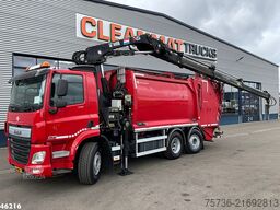 DAF FAN CF 330 Euro 6 Hiab 24 Tonmeter laadkraan Ju...