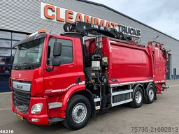 DAF FAN CF 330 Euro 6 Hiab 24 Tonmeter laadkraan Ju...