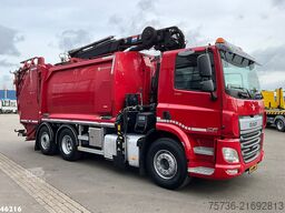 DAF FAN CF 330 Euro 6 Hiab 24 Tonmeter laadkraan Ju...