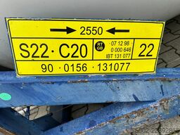 MTK Containers 20FT SWAP BODY / 30.970L / T7 / AMKD / ADR+ CSC...