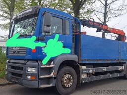 MAN 18.310 Pritsche mit Kran
