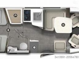 EURAMOBIL Profila T PT 720 EB Sun Roof hlüfter