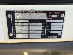 DAF LF 12.230 FA Koffer, Lbw, Ahk., 7.3m, E6, TOP