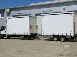IVECO Daily  Durchladezug mit Anhänger Planenaufbau