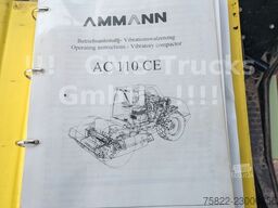 AMMANN AC 110 CE / Erdbau Walze / NUR2500h / 11ton