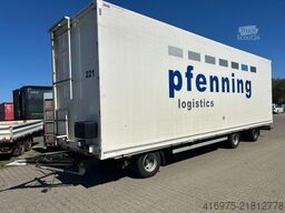 Eggers HXT 24 ZZL 3-Achs Plattform Anhänger Lenk