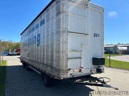 Eggers HXT 24 ZZL 3-Achs Plattform Anhänger Lenk