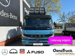 FUSO 4C15e Hinterkipper+Box M-Batt.,Klima,2-DIN Radio