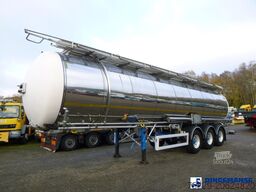 Feldbinder Chemical tank inox L4BH 37.5 m3 / 1 comp