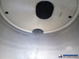 Feldbinder Chemical tank inox L4BH 37.5 m3 / 1 comp