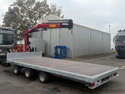  Fuß+Jacobsen, Containerpritsche + Kran, Plateau