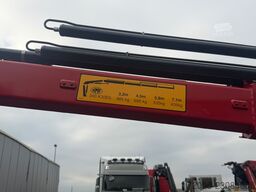  Fuß+Jacobsen, Containerpritsche + Kran, Plateau