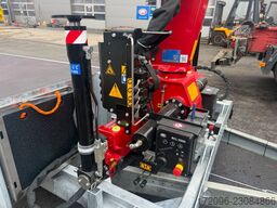  Fuß+Jacobsen, Containerpritsche + Kran, Plateau