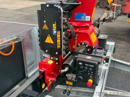  Fuß+Jacobsen, Containerpritsche + Kran, Plateau