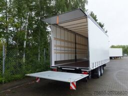 Möslein TPS 11 DL 7,30 neuer Planenanhänger, Ladebordwand + Durchladbar