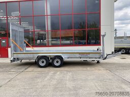 Möslein TT 11-E6x2 hydr. Rampen Tieflader für Fräsen breiten hydraulischen Rampen, Neu