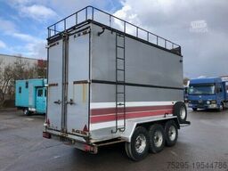 Tridem 3 Achs Koffer Portaltüren Bus Anhänger