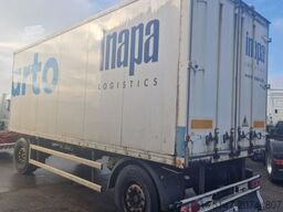 ACKERMANN-FRUEHAUF 18 to 2-Achs Anhänger Koffer Portaltüren