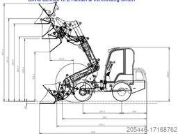 Berger Kraus Radlader/Teleskoplader BK810T *KUBOTA*