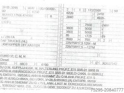 DAF LF 230 FA 3-S-Kipper Automatik 2x AHK+Hydraulik