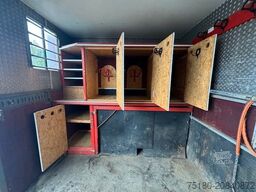 MERCEDES-BENZ 814 Pferdetransporter LKW 3-4 Pferde Wohnabt