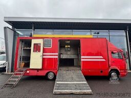 MERCEDES-BENZ 814 Pferdetransporter LKW 3-4 Pferde Wohnabt