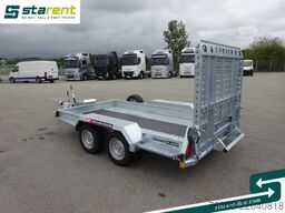BRIAN JAMES TRAILERS Digger Plant, Schwerlast-Rampe, 3,2m x1,7m