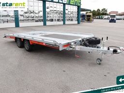 BRIAN JAMES TRAILERS T-Transporter, Rampen, Seilwinde, Kippbar, Alu
